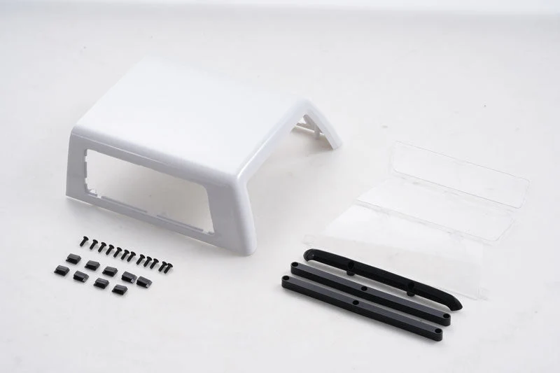1:10 CHEVROLET K5 BLAZER HOPPER COVER WITH WINDOW (BLACK/WHITE) - Image 2