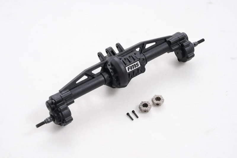 REAR AXLE ASSEMBLY FOR 1:10 CHEVROLET K5 BLAZER, FCX10 PRO LC80