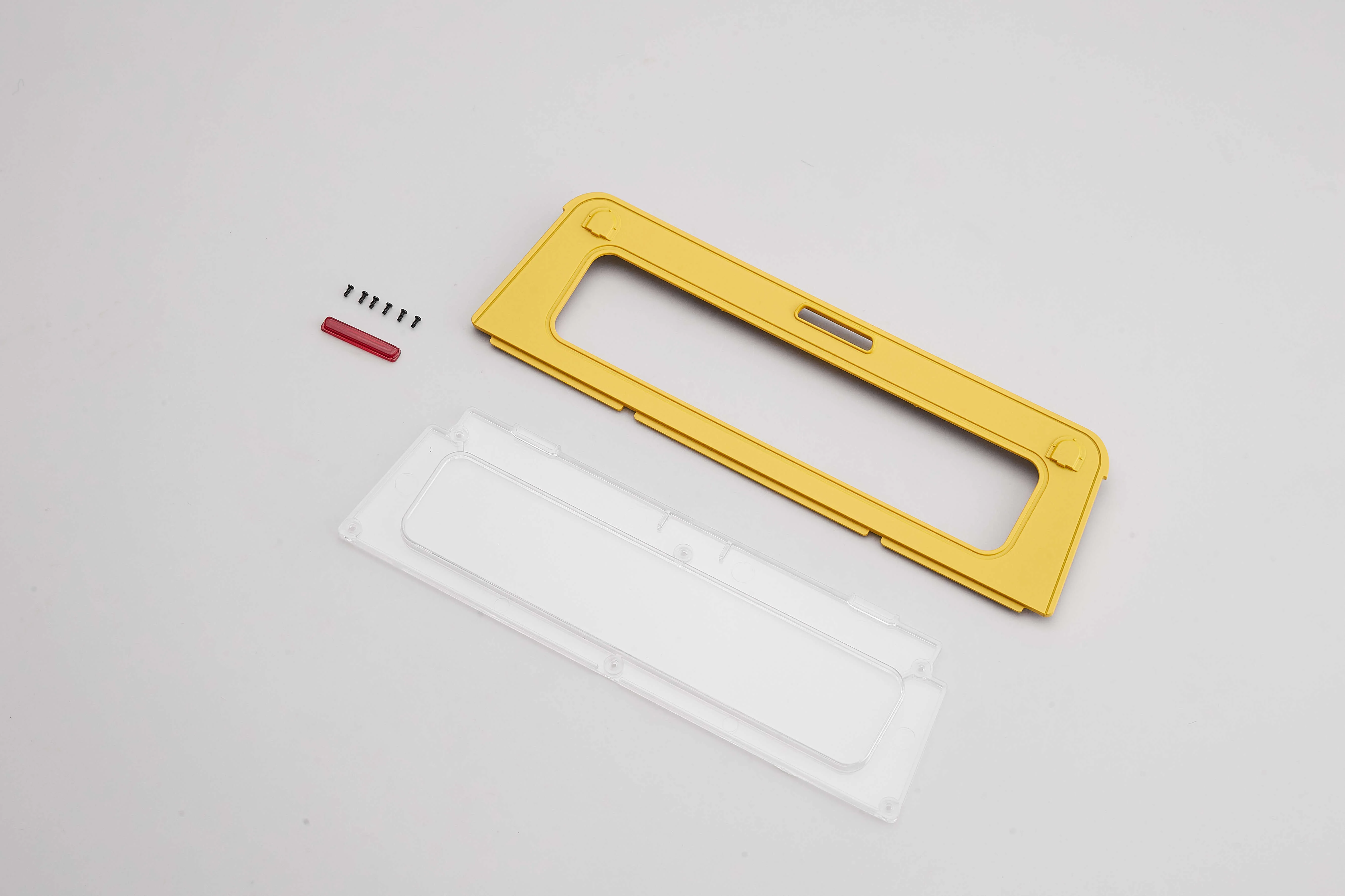 1:12 Hummer H1 REAR WINDOW FRAME (YELLOW)