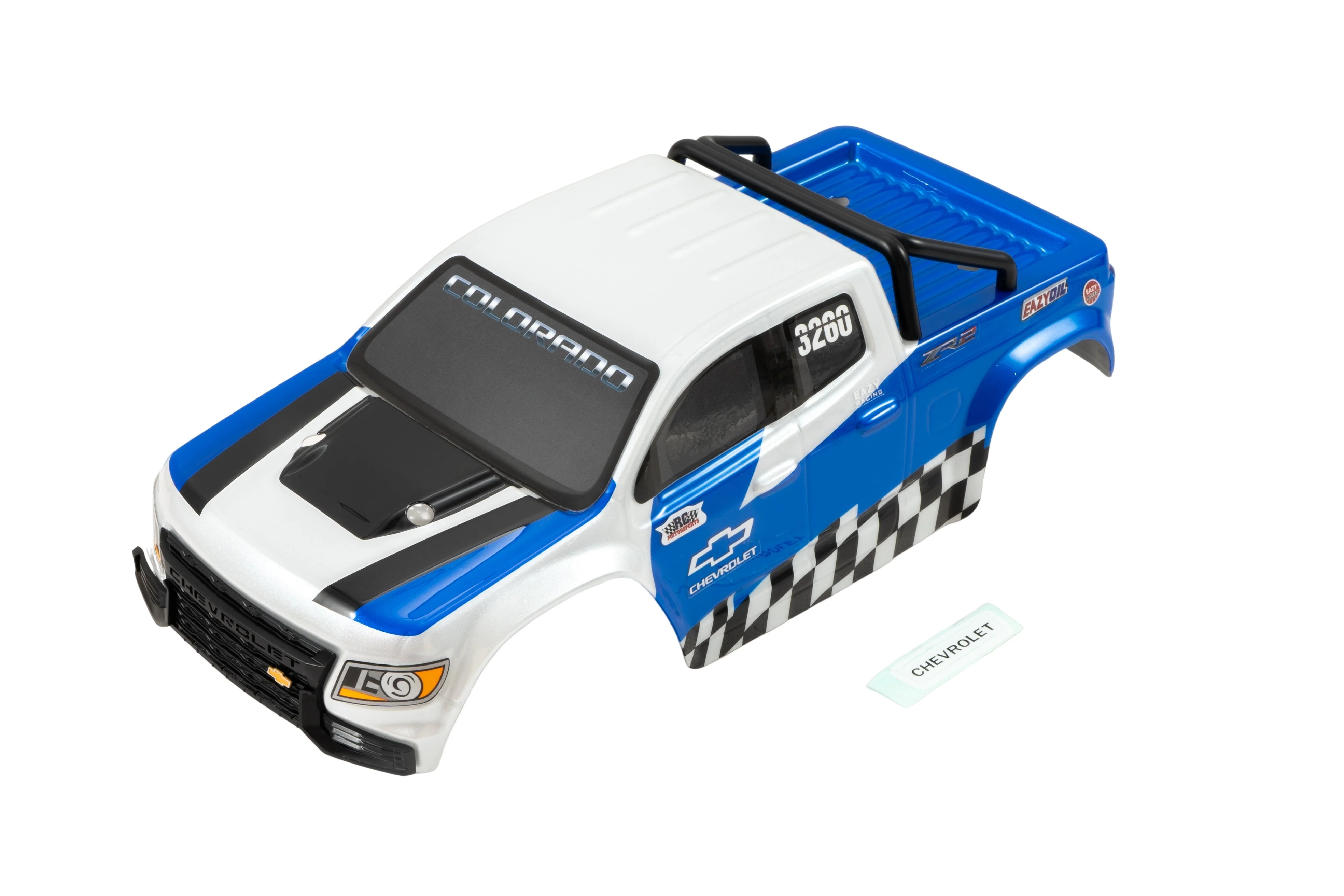 1:18 Colorado Car Body With Painting (Black/Red/Blue) - Image 3