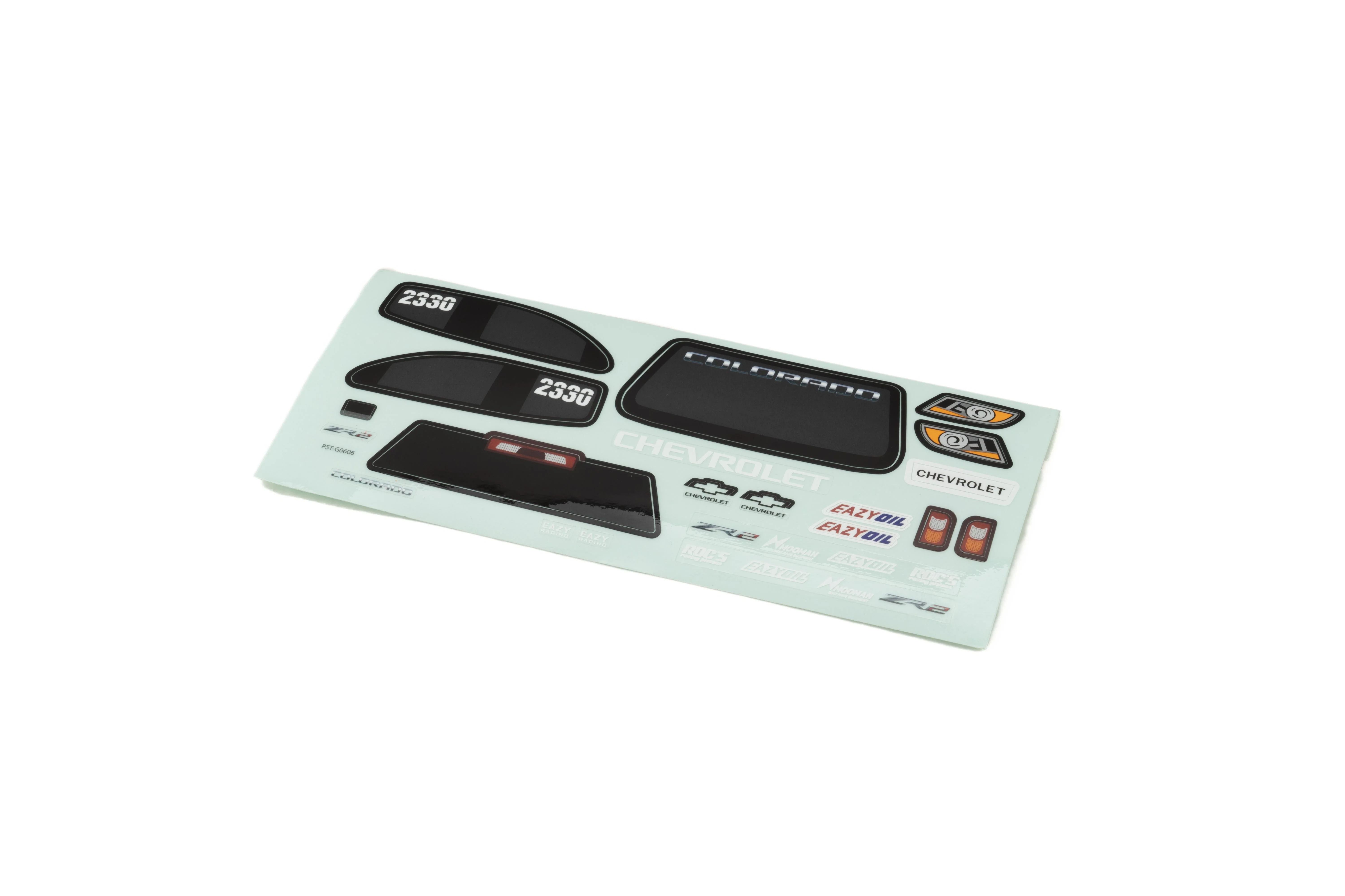 1:18 Colorado Decal Sheet (Black/Red/Blue) - Image 3