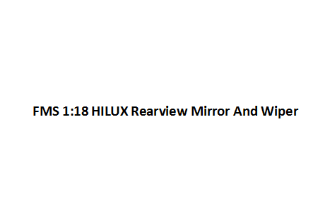 1:18 Hilux Rearview Mirror And Wiper - Image 2