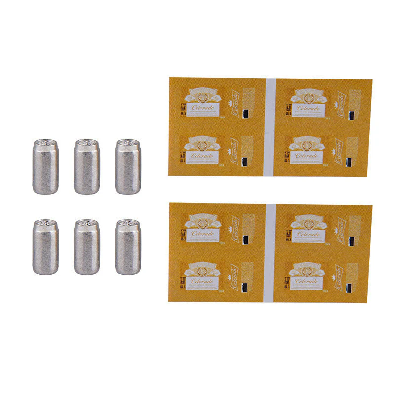 1:24 Mini Beer Cans 6Pcs Decoration - Image 6