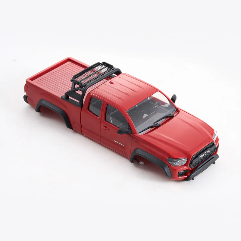1:24 Tacoma Car Body Assembly With Painted (Blue/Red/Gray) - Image 2