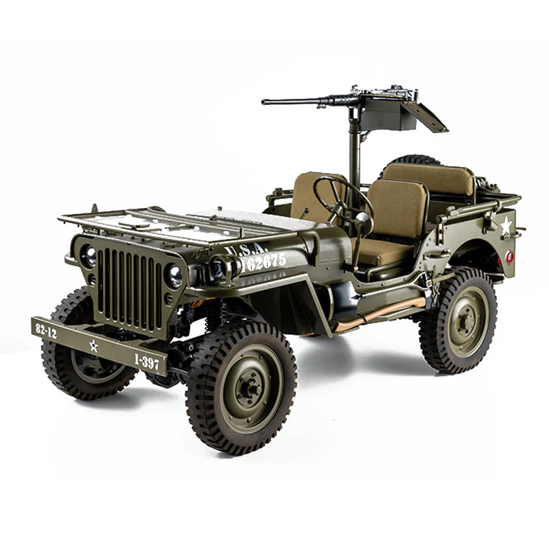 Anti-tank Gun/ Trailer/ Machine Gun/ Canvas Top for 1:6 / 1:12 1941 MB Scaler - Image 13