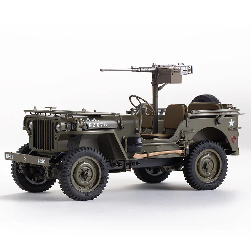 Anti-tank Gun/ Trailer/ Machine Gun/ Canvas Top for 1:6 / 1:12 1941 MB Scaler - Image 34