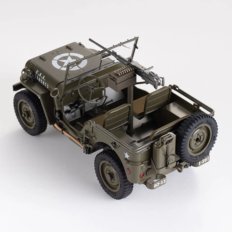 Anti-tank Gun/ Trailer/ Machine Gun/ Canvas Top for 1:6 / 1:12 1941 MB Scaler - Image 35
