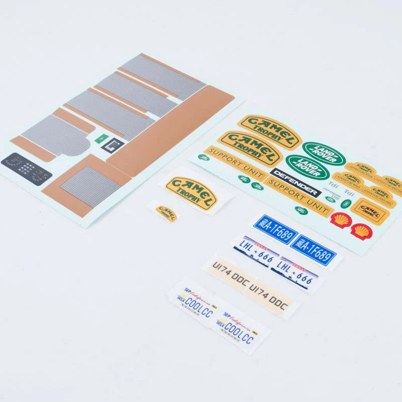 FCX10 Defender 110 Clear Car Body Set - Image 29