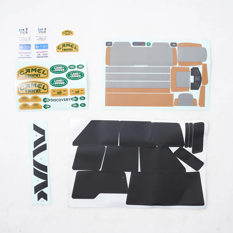 FCX10 Discovery Decal Sheet Set