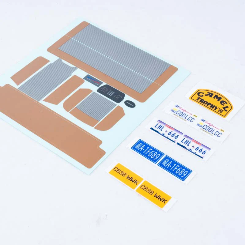 FCX10 Range Rover Clear Car Body Set - Image 7