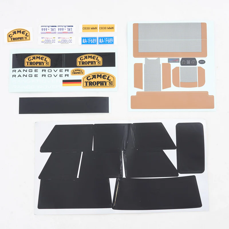 FCX10 Range Rover Decal Sheet Set