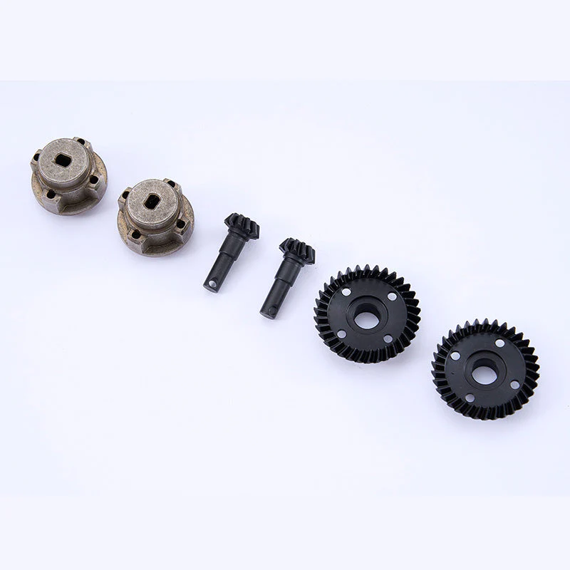FRONT / REAR AXLE GEAR SET FOR FCX10 TOYOTA LC80, FCX10 Discovery/Range Rover/Defender 110