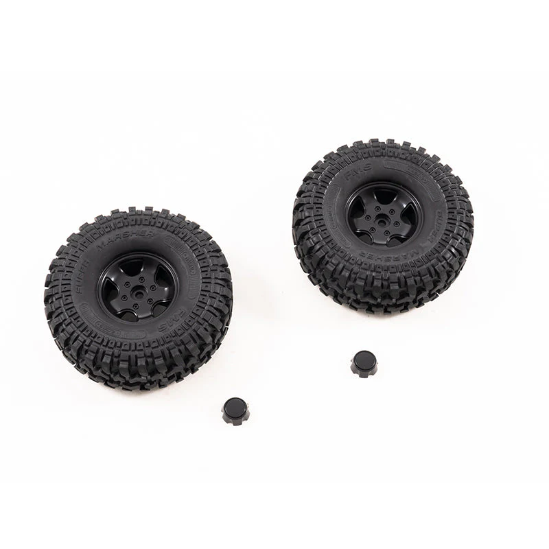 FCX10 TOYOTA LC80 MT TIRES 1.9" * 4.72'' 1 PAIR (25 degrees)