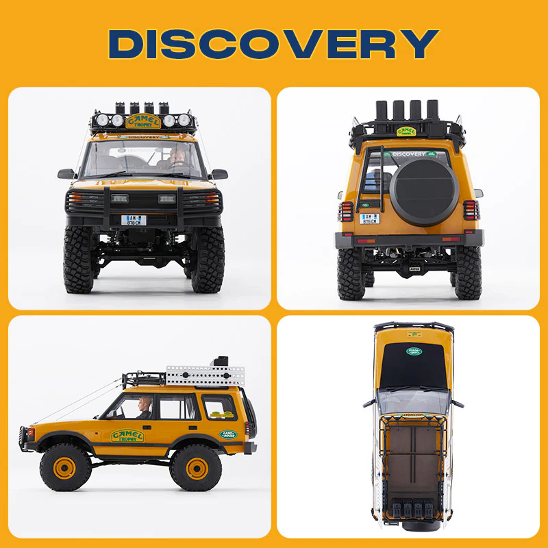 FMS 1:10 FCX10 Land Rover Camel Trophy Edition RS - Image 11