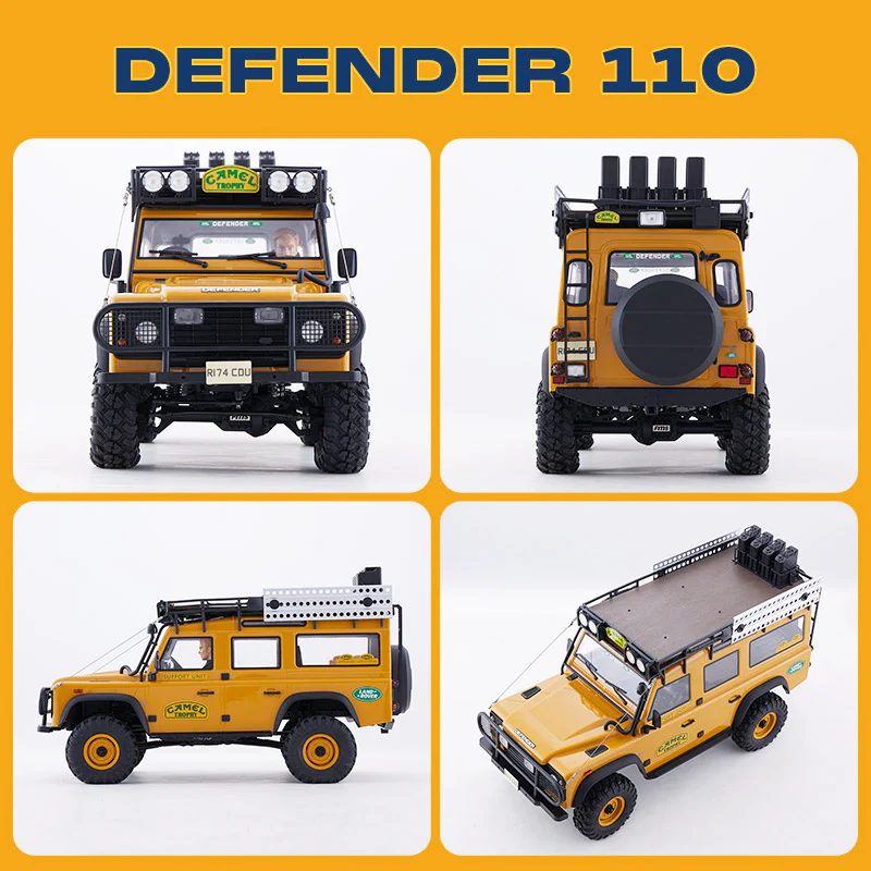 FMS 1:10 FCX10 Land Rover Camel Trophy Edition RS - Image 12