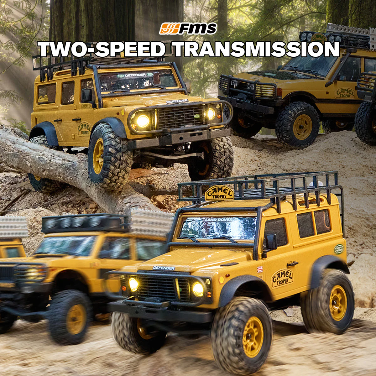 FMS 1:24 FCX24M Land Rover RTR - Image 4