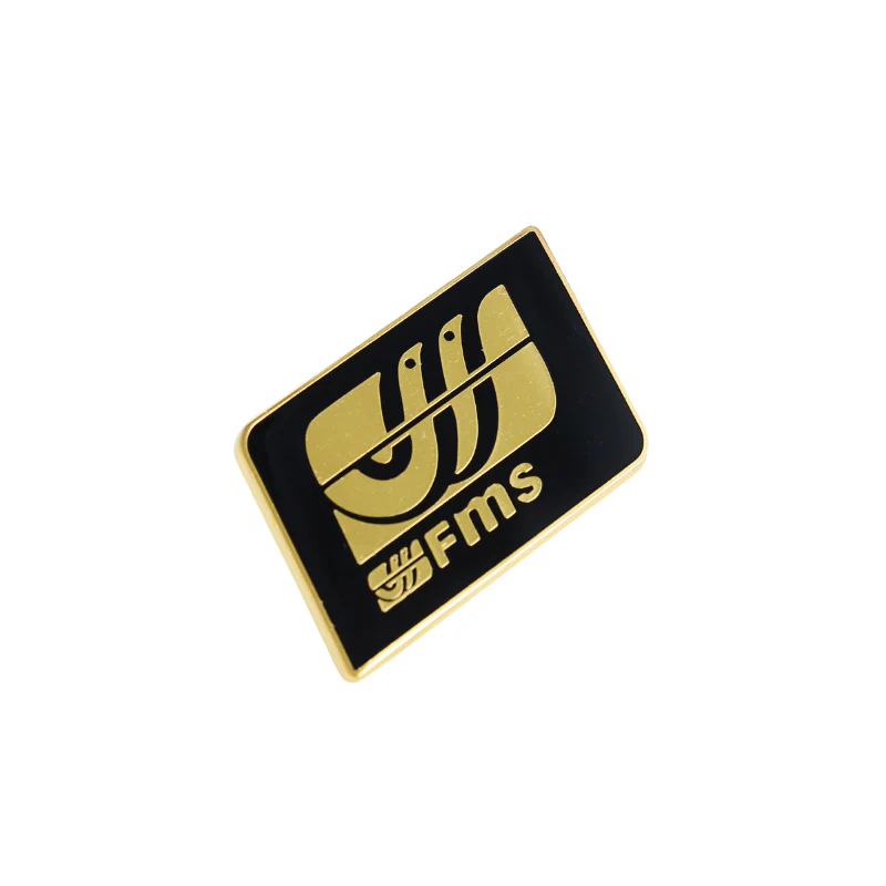 FMStival Gold Hard Enamel Pin