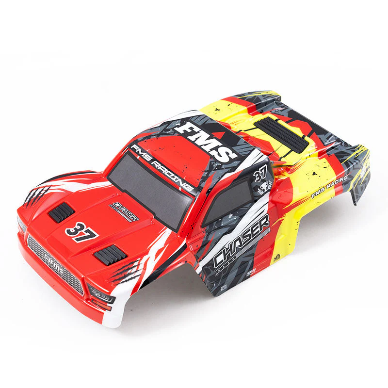 FSC24 CHASER BDRTRPU CAR BODY ASSEMBLY PURPLR/RED - Image 2
