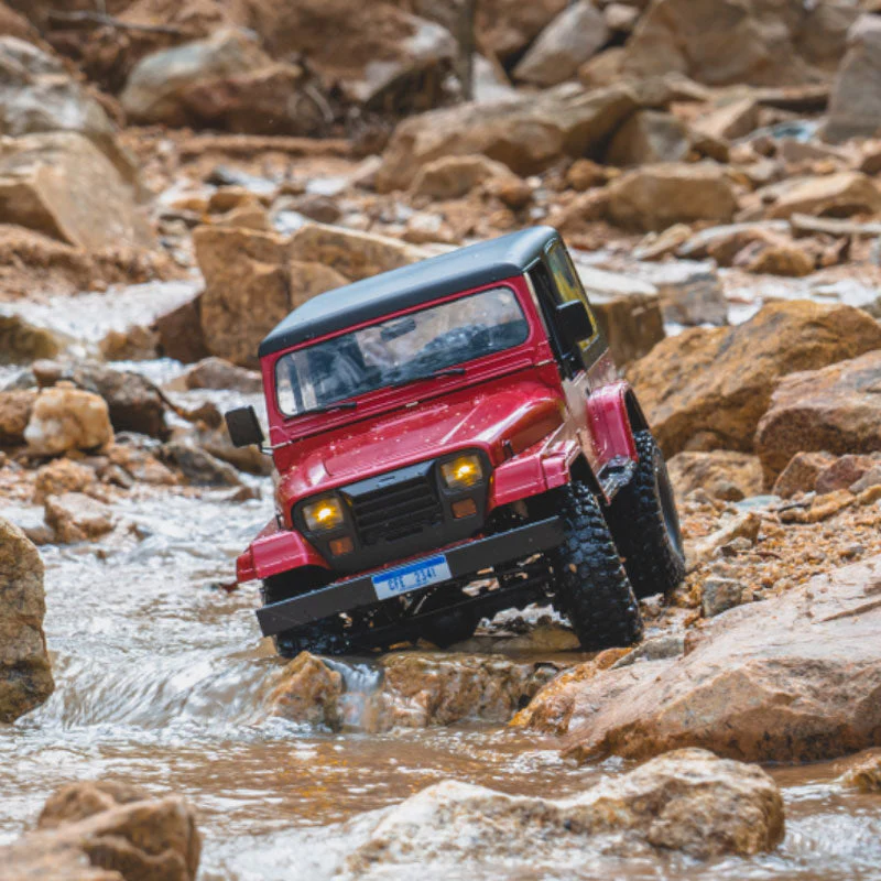 ROCHOBBY 1:10 Mashigan RC Rock Crawler RS Red 4WD - Image 12